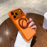360 kraadi p&ouml;&ouml;rleva magnetilise tugijalaga, nahasarnase pinnaga, p&otilde;rutuskindel &uuml;mbris iPhone 18 Pro max 17 Pro 16 15 14 jaoks, Magsafe'i toega, kulumiskindel kate iPhone 18 Pro Max