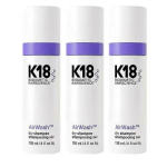K18 AirWash&trade; Kuiv&scaron;ampoon 150 ml &ndash; mitteaerosoolne vedel pihusti, mis eemaldab t&otilde;husalt l&otilde;hnad ja kontrollib rasusust v&auml;hem