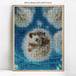 Ristpistes loomade kivist teemantmaaling siil 5D DIY t&auml;is&uuml;mmargune teemanttikandid 20X30CM