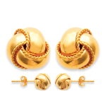 Les Tr&eacute;sors De Lily [D8042] &ndash; kullatud Cocoon k&otilde;rvar&otilde;ngad &ndash; 9 mm kuld