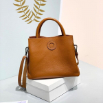 Ehtsast nahast naiste k&auml;ekottide disainer vabaaja kandik, suure mahutavusega mood &otilde;lakotid, k&auml;ekott Naistele kaasask&auml;ijakotid Bolsa Feminina pruun