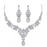 Naiste Kaelakee K&otilde;rvar&otilde;ngas Ehted Juveelikomplektid B0910751 valge