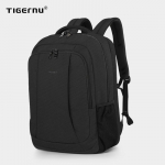 Tigernu 2021 New Fashion Travel 39L 17,3 tolli suure mahutavusega s&uuml;learvuti seljakotid meeste vargusvastased t&otilde;mblukud veekindlad meeste koolikotid 17.3 inch must