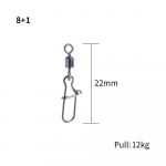 HENGJIA 50 TK haugip&uuml;&uuml;gi tarvikud &uuml;hendustihvti laager, p&ouml;&ouml;rlev roostevabast terasest &otilde;ngekonks, peibutis, p&ouml;&ouml;rdvarustus