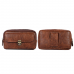 Luksuslik 7,2-tolline t&otilde;mblukuga rahakott, nahast meeste v&ouml;&ouml;kott, &auml;rireiside rahakott telefoni v&ouml;&ouml;klambriga &uuml;mbris Samsungi iPhone'i Xiaomi Huawei &uuml;mbrisekott pruun