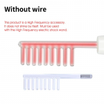 darsonvali k&otilde;rgsageduslik n&auml;ohooldus neoonseene elektroodi otsiku &uuml;hendustoru n&auml;omasseerija oranž hele n&auml;onahahooldus Neon comb Tube