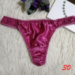 40 v&auml;rvi alusp&uuml;ksid naiste/meeste aluspesu siidist volangid p&uuml;ksid pesu p&uuml;ksid Kawaii satiin 2XL