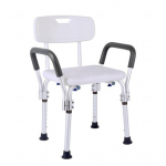 Alumiiniumisulamist du&scaron;ipink k&auml;etoe ja seljaga libisemiskindla du&scaron;itabooliga reguleeritav du&scaron;itool with armrest & back