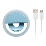 T&auml;iendav valguslamp Mobiiltelefoni selfie-valgusti r&otilde;ngakujuline Sisseehitatud lisavalgusti sinine