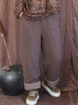 Johnature naiste vintage pluss puuvillased sirged p&uuml;ksid &uuml;hev&auml;rvilised elastsed v&ouml;&ouml;p&uuml;ksid talve soojad pehmed naiste pikad p&uuml;ksid One Size lilla