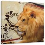 L&otilde;uenditr&uuml;kk Africa Lion Animals 30x30 beež