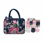 Coffret de bain au parfum d&eacute;licat de pivoine - 7pcs sinine