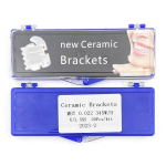 20tk/komplekt Hambaravi ortodontilised keraamilised klambrid Traksid Monobloki t&uuml;&uuml;p MBT/Roth 0,022/0,018 3-4-5 konksud MBT 022-345 Hooks