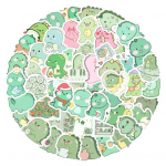 Attractive Repeatable Paste Decoration Easy to Match Color Printing Cartoon Sticker School Supply Stationery