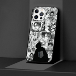 &Uuml;mbris Apple Iphone 11 13 12 Mini 14 Pro Max Xr 7 8 +Se 2020 Xs 6 6s Plus silikoonist telefoni &uuml;mbris Anime Jaapani r&uuml;nnak Titanile iPhone 7 Plus(8Plus)