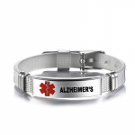 Medical Alert K&auml;ev&otilde;rud Allergia K&auml;ev&otilde;ru T&uuml;&uuml;p 2 Diabeetiline Roostevabast Terasest Meditsiinilise Logo K&auml;epael Lahedad Meeste Naiste Ehted