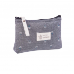 L&otilde;uendist veekindel kosmeetikakott naistele, kaasaskantav lilleline suure mahutavusega pliiats t&uuml;drukule hall v&auml;rv