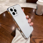 Katmine mattklaasist &uuml;mbris Iphone 14 Pro Max originaaltelefoni v&auml;rvi objektiivi t&auml;ielik kaitse tagakaas iPhone 14 13 12 11 Pro jaoks For iPhone 14Pro Max valge