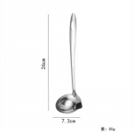 Roostevabast terasest supp rasva&otilde;li eraldaja filter &otilde;li lusikas kulbid Skimmer lusikas supikurn k&ouml;&ouml;gitarvikute jaoks vidin C