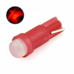 10 tk T5 LED-tuled W1,2W W3W LED-auto sisevalgustus, automaatne k&uuml;lgmine kiilu armatuurlaua m&otilde;&otilde;teriistade lambipirn 4014 LED &uuml;lihele punane