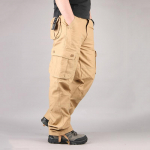 Meeste kandep&uuml;ksid vabaaja mitme taskuga p&uuml;ksid, meeste vabad &uuml;ler&otilde;ivad, puuvillased armee sirged p&uuml;ksid, pikad p&uuml;ksid, meeste riided L