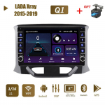 2-din Androidi autostereo raadio LADA Xray 2015-2019 jaoks koos nupunupuga GPS-navigatsiooniga multimeediumivideopleier 1+16 GB 1+16GB