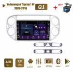Volkswagen Tiguan 1 NF 2006-2016 jaoks koos nupu nupuga Android autoraadio multimeediumipleier Navigatsioon stereo GPS 2 Din 1+16GB 1+16GB
