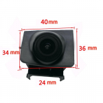 CCD-ga auto esivaate logoga sisseehitatud kaamera BMW 5. seeria F10 F11 F17 1. seeria 2. seeria 3. seeria 5. seeria &ouml;ise n&auml;gemise k&otilde;rge kvaliteediga