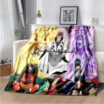 Naruto tekk Kvaliteetne flanellist soe pehme pl&uuml;&uuml;s diivanvoodi tekk sobib konditsioneeriga tekk p&auml;evatekk 150x180cm