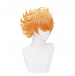 Emma Cosplay parukas Anime Yakusoku no Neverland The Promised Neverland oranžid kuumakindlad s&uuml;nteetilised parukad One Size oranž