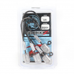 Tackle Tactics TT Headlockz HD Jig Head 3/8 untsi 6/0 XH 4 paki kohta (3191)