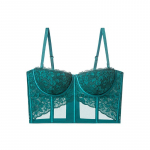 Uus rinnakorv Prantsuse pitspesu naiste aluspesu, mis kogunesid pehmest terasest r&otilde;ngasrinnahoidjale 70A valge