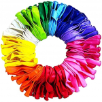 100 t&uuml;kki &otilde;hupallid pastell, 10 tolli &otilde;hupallid s&uuml;nnip&auml;evaks v&auml;rvilised &otilde;hupallid lateksv&auml;rvilised &otilde;hupallid peo kaunistamiseks 20x20x3cm