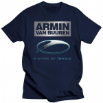 Mehed NaisedArmin Van Buuren A State Of Trance logoga T-s&auml;rk WoUnisexs Style L