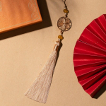 Hiina klassikalised tutid &Otilde;rn etnilises stiilis lillede metallist raamiga ripatsid DIY k&auml;sit&ouml;&ouml; kaunistused v&otilde;tmehoidja kaunistus