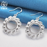925 Sterling h&otilde;bedast &uuml;mmargused Hot Wheels Drop Earring Ehted