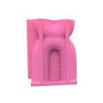 Teek&uuml;&uuml;nalde k&uuml;&uuml;nlahoidja vaiguvorm, k&uuml;&uuml;nlajalgade silikoonvorm U-epoks&uuml;vaigu valuvorm kommikarbi kodulaua kaunistamiseks