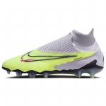 Nike Phantom GX Elite Gripknit DF FG Luminous Pack Unisex tossud Roheline Barely-Volt Barely-Viinamari DC9969-705 44