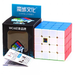 Meilong 4x4 Speed ​​Cube Magic Puzzle Strickerless 4x4x4 Neo Cubo Magico 59mm minisuuruses mattpinnaga m&auml;nguasjad lastele