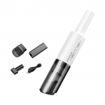 120 W k&auml;eshoitav tolmuimeja 6000 Pa tugeva imemisega mini USB-tolmuimeja HEPA filtriga lemmikloomadele USB Rechargeable valge