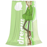 Dream SMP Youtuberi tekid flanelltr&uuml;kiga hingavad kerged tekid Sofa Travel jaoks Palus &otilde;huke tekk 75x100cm 30x40in