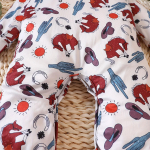 Vasts&uuml;ndinud poiste ja t&uuml;drukute kootud kootud kootud kootud multikas pikkade varrukatega kombinesoonid, spordir&otilde;ivad, s&uuml;gis ja talv 0-24 kuud 0-3m valge