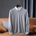 Meeste kampsun, 100% villane talv trikotaaž Pullover S&uuml;giskampsun Meeste Ka&scaron;miirkampsunid Kootud pikkade varrukatega top 3XL