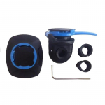 Mootorratta telefonihoidiku alus Jalgratta neljalukuga telefonihoidja auto mobiilitugi P&otilde;rutuskindel juhtraua kinnitusklamber sinine