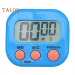 Elektrooniline taimer Seadistatav P&otilde;rutuskindel Kerge praktiline LED-loendurekraan Taimer K&ouml;&ouml;gitarvikud sinine