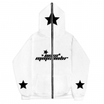 Star Ins High Street Y2K unisex sisefliisist pusad ja kampsun, t&otilde;mblukk, lahtised meeste naiste t&auml;navar&otilde;ivad XL