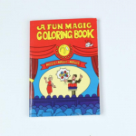 Minisuuruses L&otilde;bus maagiline v&auml;rvimisraamat Kom&ouml;&ouml;dia Maagia v&auml;rvimisraamatud V&otilde;lunipid Illusioonid Lastele M&auml;nguasjade kingituste ringk&auml;ik L&auml;hiv&otilde;te T&auml;navamaagia trikid punane