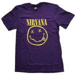 Nirvana Kollane Naeratus Unisex T-s&auml;rk S