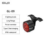GIYO Night Cycling Safety Jalgratta tagatuli jalgratta USB-laadimisega tagatuli MTB veekindel LED Smart Brake Sensing jalgratta v&auml;lklambi lamp GL09