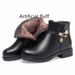 Naiste Poolsaapad Soojad Naiste Lumesaapad Naturaalsest villast Naiste talvesaapad 35